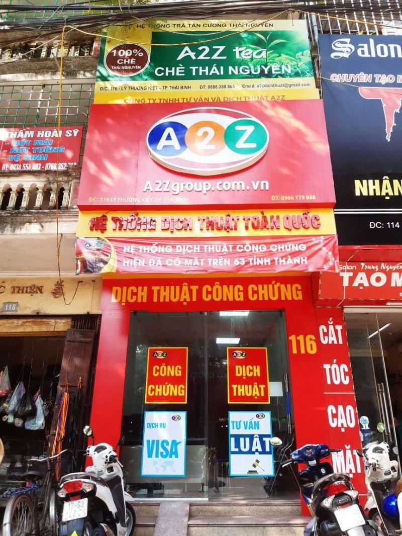 Dịch thuật A2Z Thái Bình