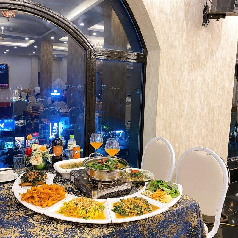 Buffet câu cá hải sản