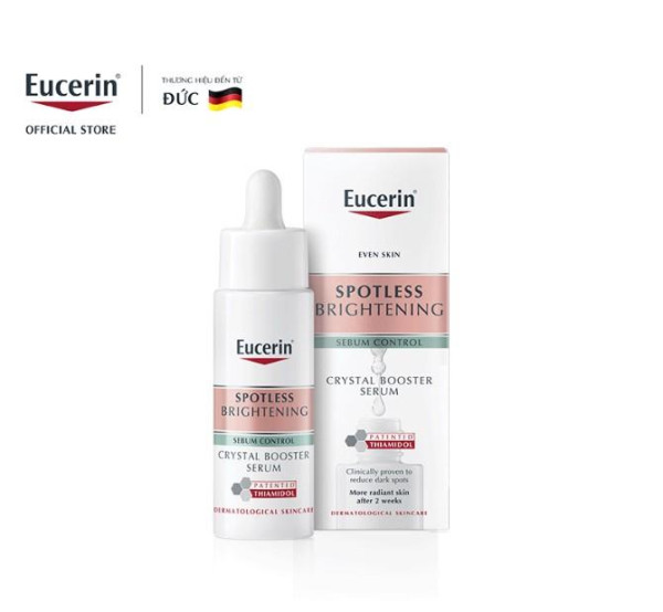 Le sérum Eucerin Crystal Booster réduit les taches brunes