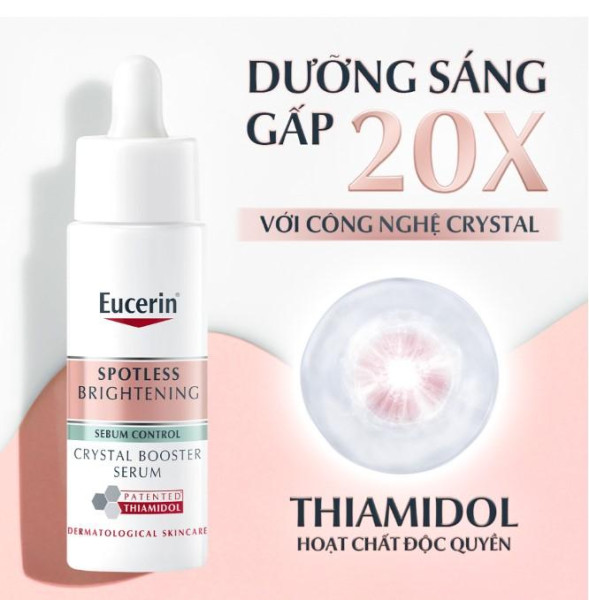 Le sérum Eucerin Crystal Booster réduit les taches brunes