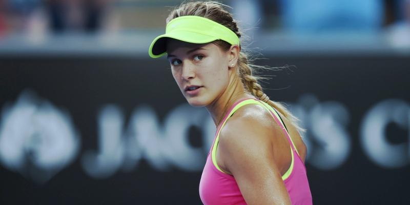 Eugenie Bouchard có thân hình đắt giá.