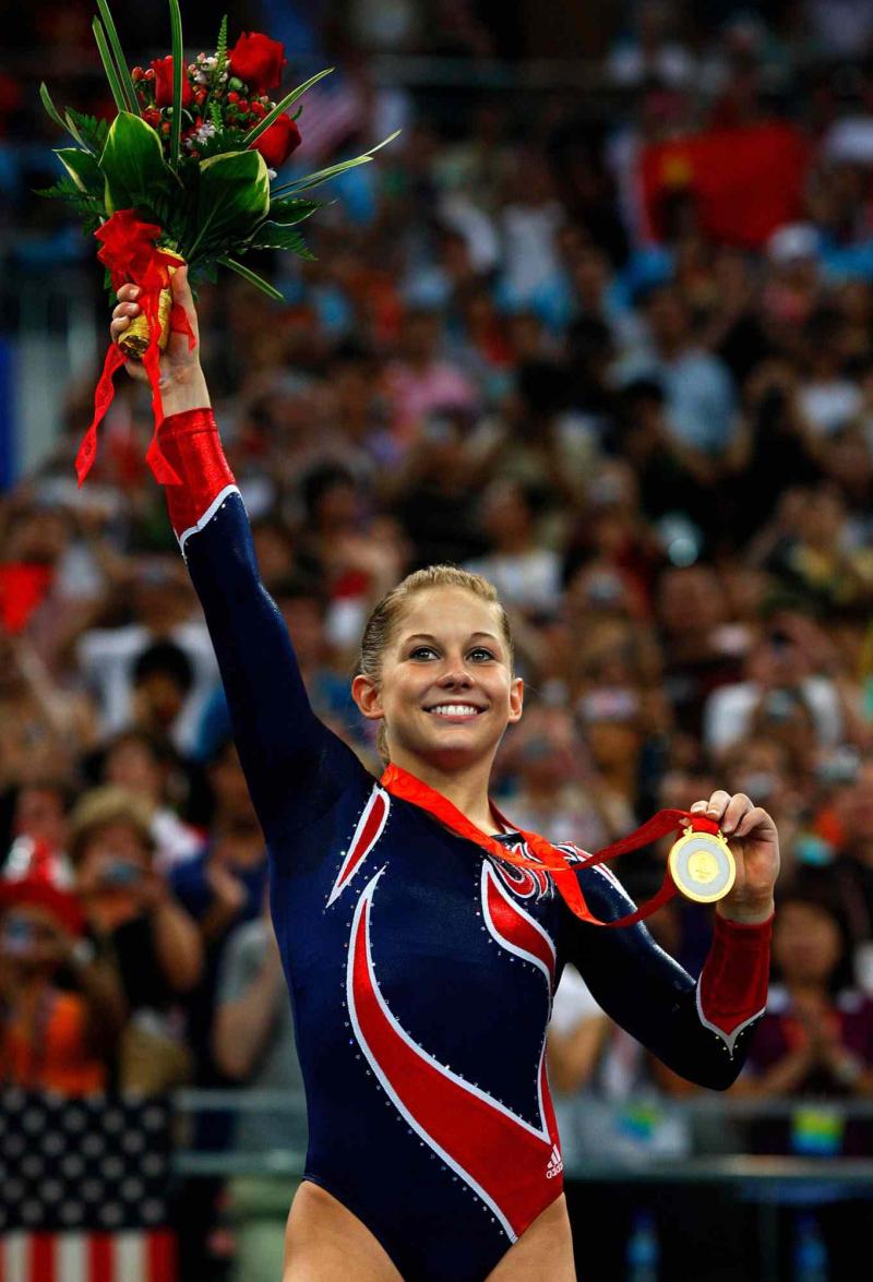 Shawn Johnson là một trong những tài năng thể dục dụng cụ.