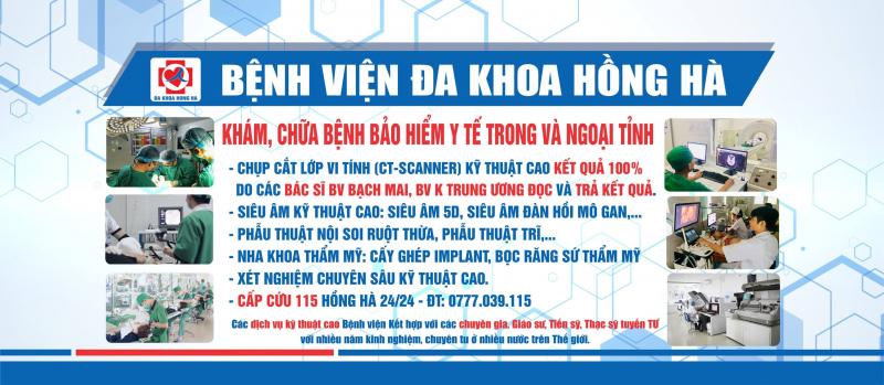 Bệnh viện Đa khoa Hồng Hà Hà Tĩnh