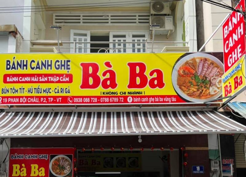 Bánh canh cua Bà Ba