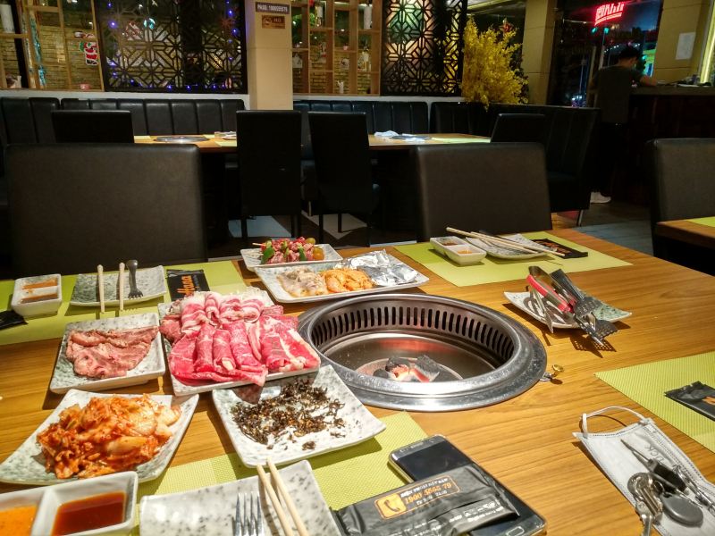 Nhấn vào Buffet