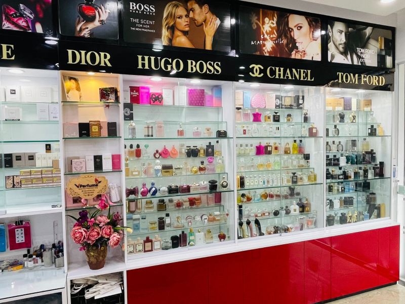 Showroom sang trọng tại Vperfume