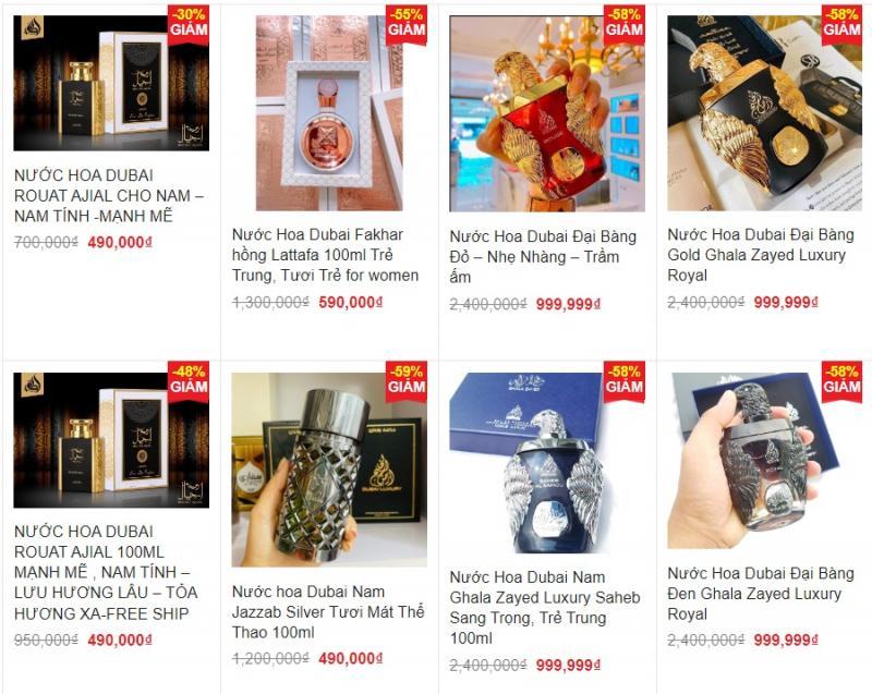 shop tinh dầu nước hoa dubai tân phú authentic